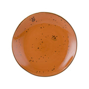 Tuxton TuxTrendz Artisan China Plate, 12/Case - Geode Coral