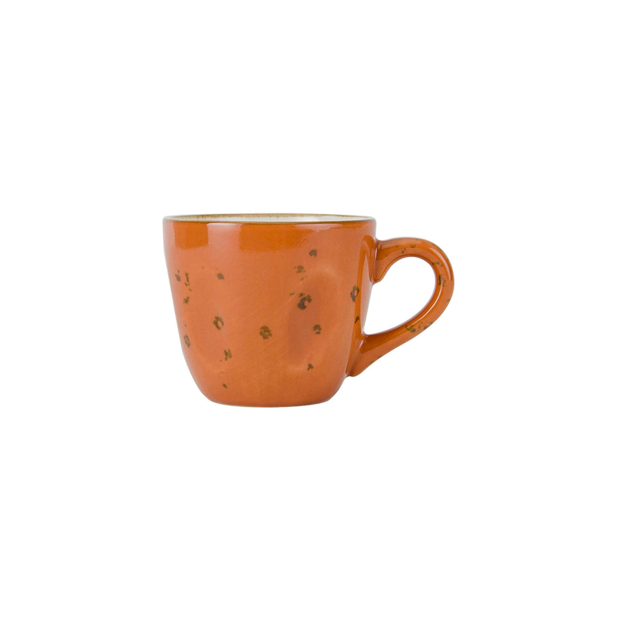 Tuxton TuxTrendz Artisan China Espresso Cup, 3.5 oz., 24/Case - Geode Coral