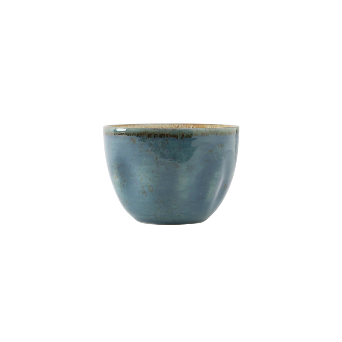 Tuxton TuxTrendz Artisan China Bouillon, 12.5 oz., 24/Case - Geode Azure Cup