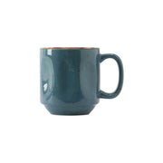 Tuxton TuxTrendz Artisan China Mug, 12 oz., 24/Case - Geode Azure