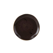 Tuxton TuxTrendz Artisan China Plate, 6 1/2" Diameter, 24/Case - Geode Mushroom