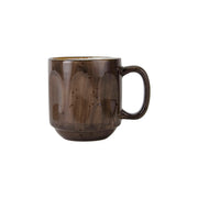 Tuxton TuxTrendz Artisan China Mug, 12 oz., 24/Case - Geode Mushroom