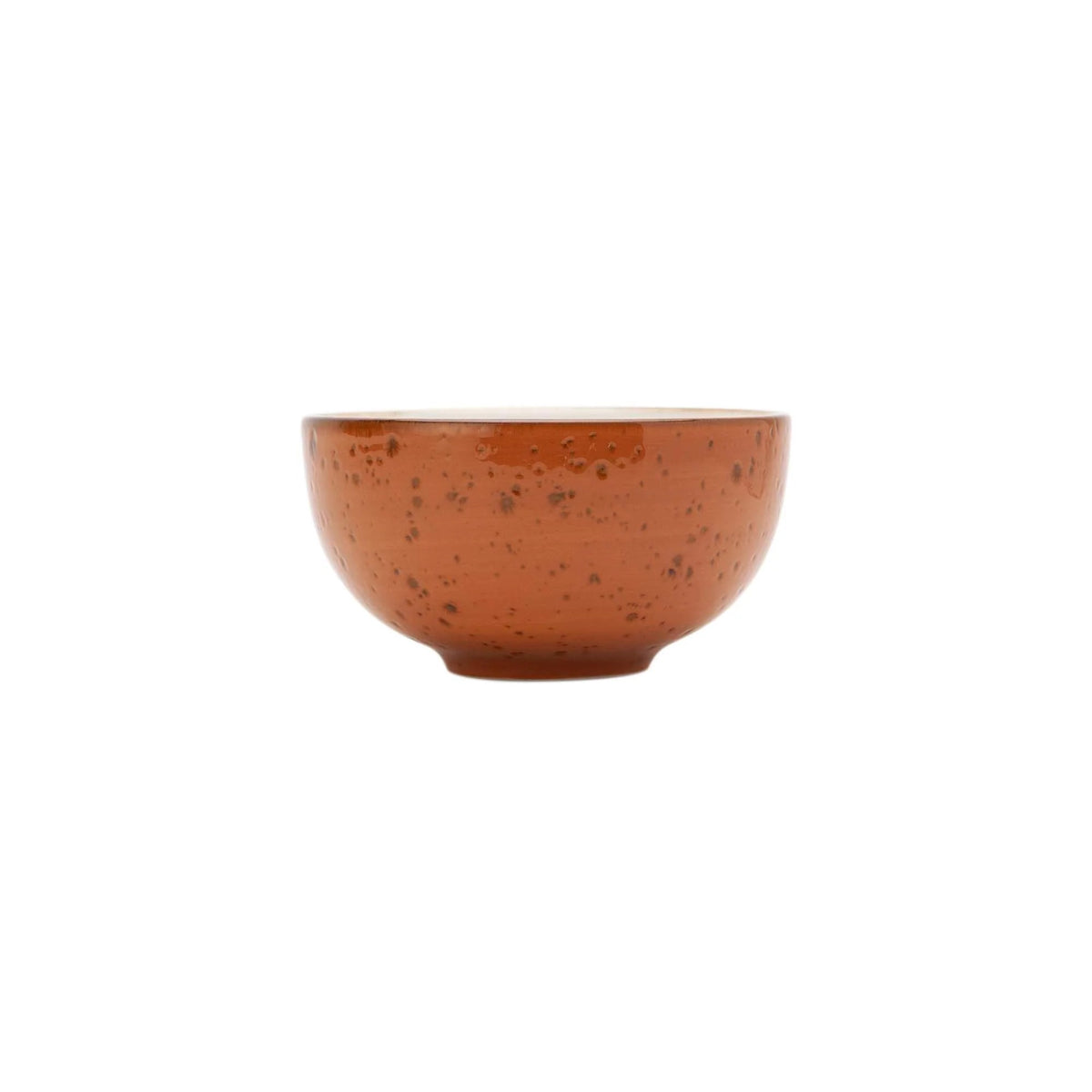 Tuxton TuxTrendz Artisan Geode China Soup Bowl, 17 oz., 24/Case - Orange