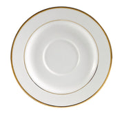 CAC China GRY-2 Golden Royal Porcelain Saucer, 5 3/4" Diameter, 36/Case - Default Title
