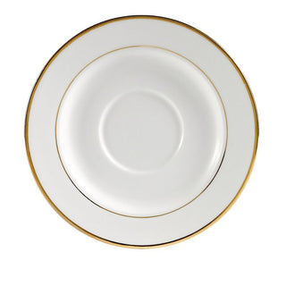 CAC China GRY-2 Golden Royal Porcelain Saucer, 5 3/4" Diameter, 36/Case - Default Title