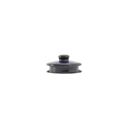 Tuxton China Pot Lid, 12/Case - Blue