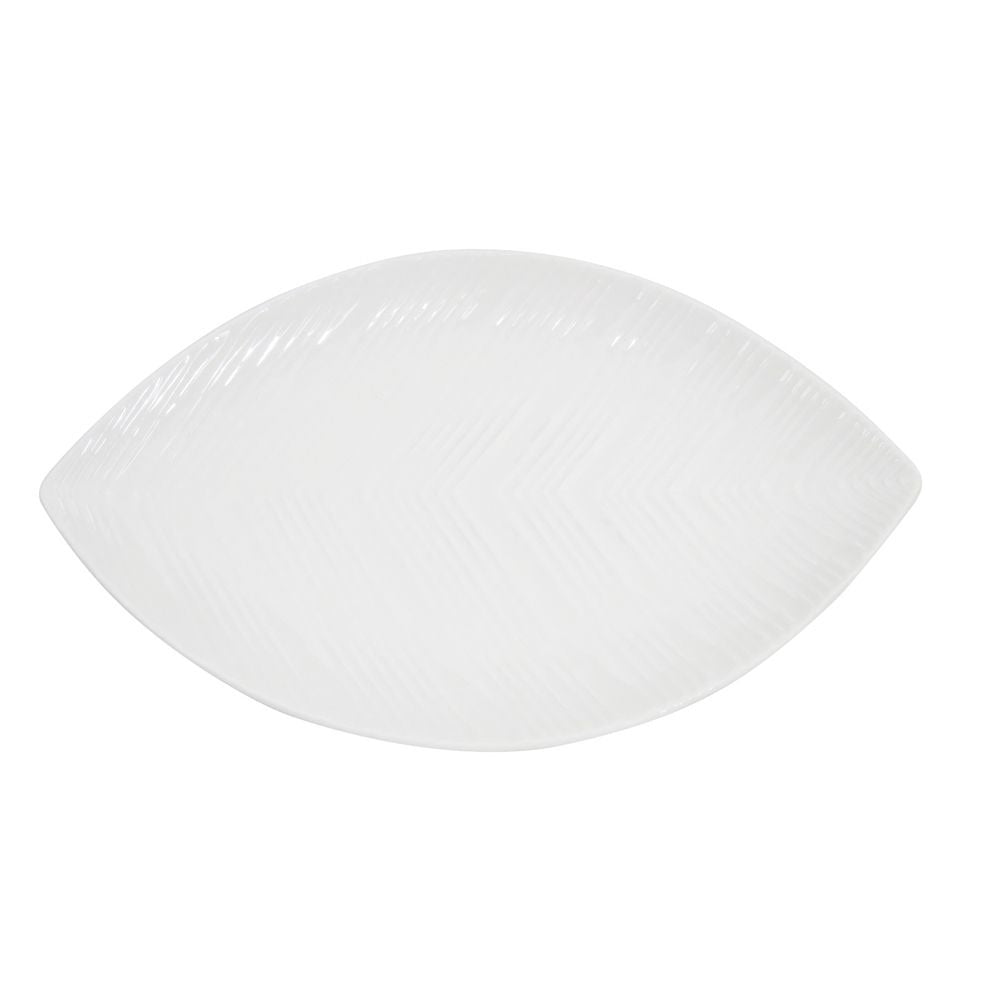 CAC China LFD Porcelain Leaf Dish - 8"