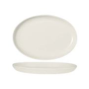 Tuxton MWH TuxTrendz Malibu China Platter, White, 12/Case - 12 3/4"