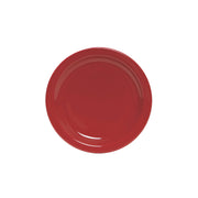 Tuxton NQA TuxCare Healthcare China Plate, Red - 7 1/4"
