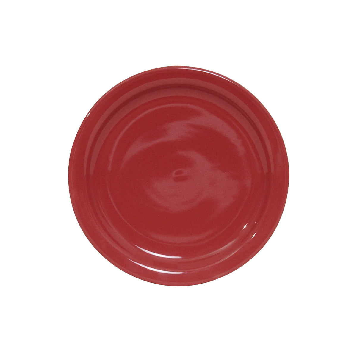 Tuxton NQA TuxCare Healthcare China Plate, Red - 9"