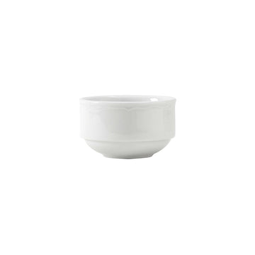 Tuxton SCB-080S Charleston China Bouillon Cup, 8 oz., Bright White, 36/Case - Default Title