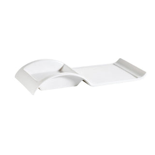 CAC China PLT-10 Porcelain Platter, 5" x 10", Ivory, 12/Case - Default Title