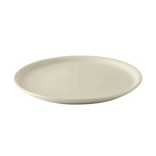 Tuxton Accessories Eggshell Pizza Plate, 13 1/8" Diameter, 6/Case - Eggshell