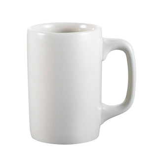 CAC China PRM-12 Venice Mug, 12 oz., 36/Case - Bright White White