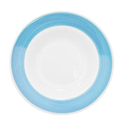 CAC China R-120-BLU Rainbow Stoneware Pasta Bowl, 26 oz., 12/Case - Default Title