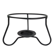 CAC China RCN-140STAND Sushi Signature Metal Stand, 5" Diameter, Black, 12/Case - Default Title