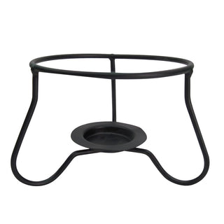 CAC China RCN-140STAND Sushi Signature Metal Stand, 5" Diameter, Black, 12/Case - Default Title