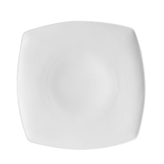 CAC China RCN-FS6 Clinton Colorful Porcelain Plate Square, 6 7/8" x 6 7/8", 36/Case - Default Title