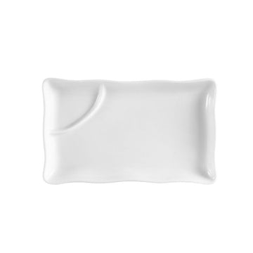 CAC China RCN Sauce Plate, White - 8"