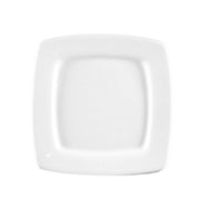 CAC China RCN-S16Q Clinton Colorful Porcelain Plate, 10 1/2" x 10 1/2", 12/Case - Default Title