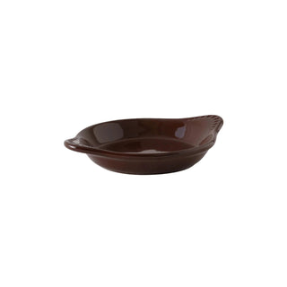 Tuxton Accessories Decorated China Shirred Egg Dish, 9 oz., 12/Case - Brown