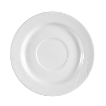 CAC China RSV-55 Roosevelt Porcelain Saucer, 4 7/8" Diameter, 36/Case - Default Title