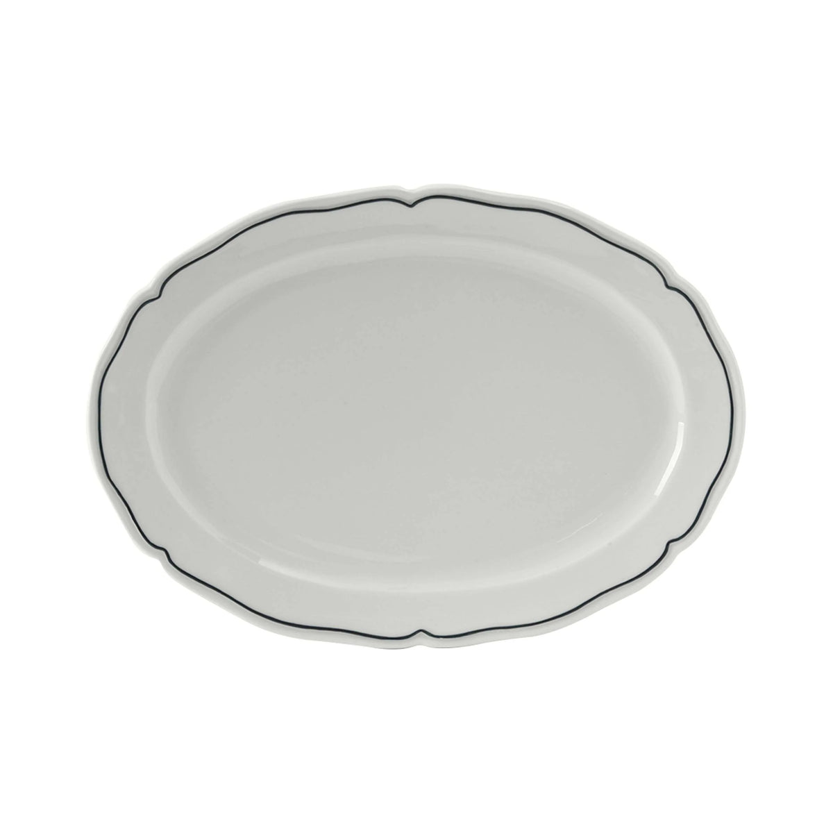 Tuxton SBH Charleston China Platter - 12 1/2"