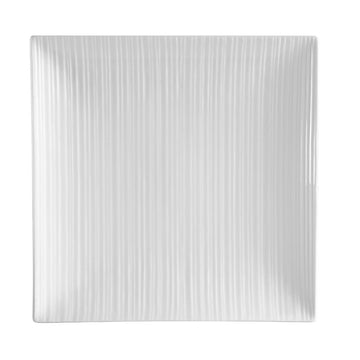 CAC China SUS-SQ5 Sushi Signature Porcelain Plate, 5 7/8" x 5 7/8", 36/Case - Default Title
