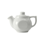 Tuxton BWT China Teapot Lid, White, 12/Case - 10 oz.