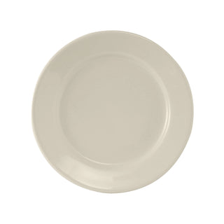 Tuxton TRE-053 Reno / Nevada China Plate, 13 1/8" Diameter, Ivory, 6/Case - Default Title