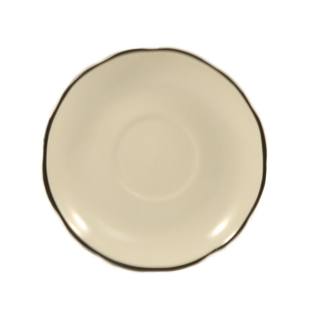 CAC China SC-36B Saucer, 4 1/2" Diameter, 36/Case - Default Title