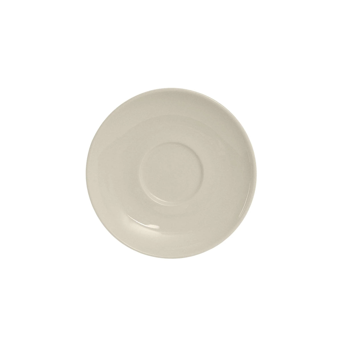 Tuxton Venice China Saucer, 6 1/2" Diameter, 36/Case - Ivory