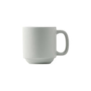 Tuxton TuxTrendz Zion China Mug, 11 oz., 24/Case - Gray