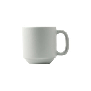Tuxton TuxTrendz Zion China Mug, 11 oz., 24/Case - Gray