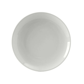Tuxton VPA-121 Florence China Plate, 12.128" Diameter, White, 12/Case - Default Title