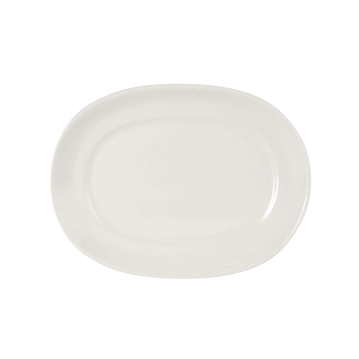 Tuxton WEH Columbia China Platter, White - 12"