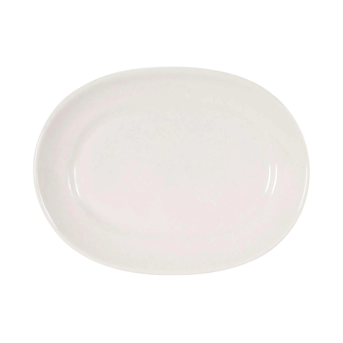 Tuxton WEH Columbia China Platter, White - 14"