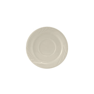Tuxton YEE-054 Monterey China Saucer, 5 1/2" Diameter, Ivory, 36/Case - Default Title