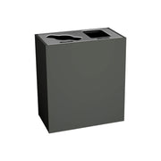 Busch Systems Aristata Composite Waste Receptacle, 30 gal., Black - Slate