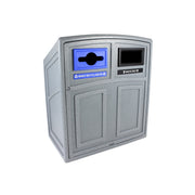 Busch Systems Uptown Waste Receptacle, 64 gal. - Mixed Recyclables