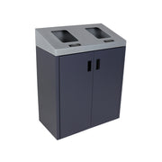 Busch Systems 101499 Summit Decorative Trash Can, 30 gal., Gray - Default Title
