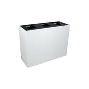 Busch Systems Mezzo Paper Waste Receptacle, 45 gal. - Mixed Recyclables Organics