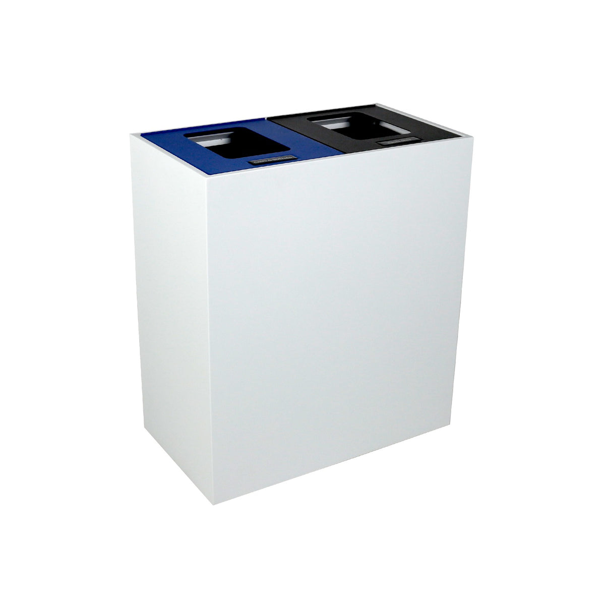 Busch Systems Mezzo Waste Receptacle, 30 gal. - Cans & Bottles Color-Coded Lids