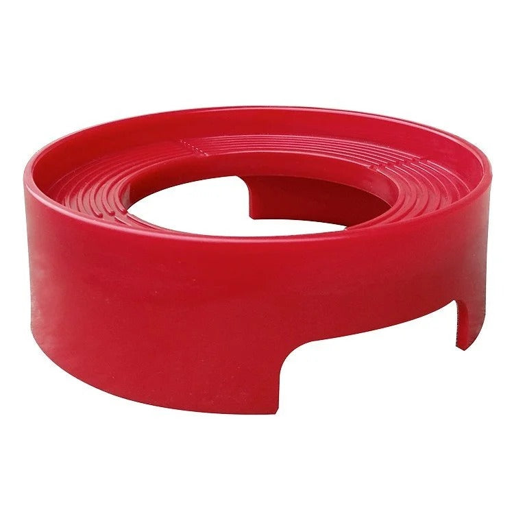 DeVault Enterprises Plastic Stacker, 3 1/4" High, Red - 10"