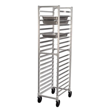New Age Industrial 1505 Aluminum Steam Table Pan Rack, 16 1/4" Wide, Silver - Default Title