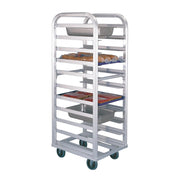 New Age Industrial Aluminum Roll-In Rack, 26" x 21 1/2", Silver - 825 lb.