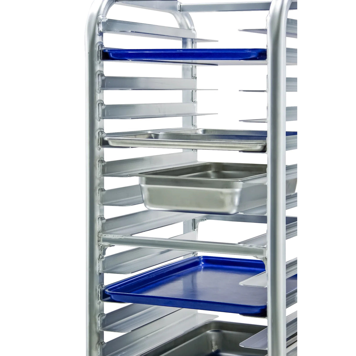 New Age Industrial Aluminum Roll-In Rack, 26" x 21 1/2", Silver - 1,350 lb.