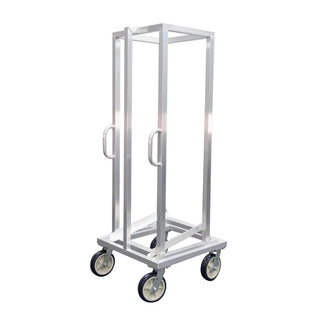 New Age Industrial 50112 Aluminum Sheet Pan Truck, 140 Pans, Silver - Default Title