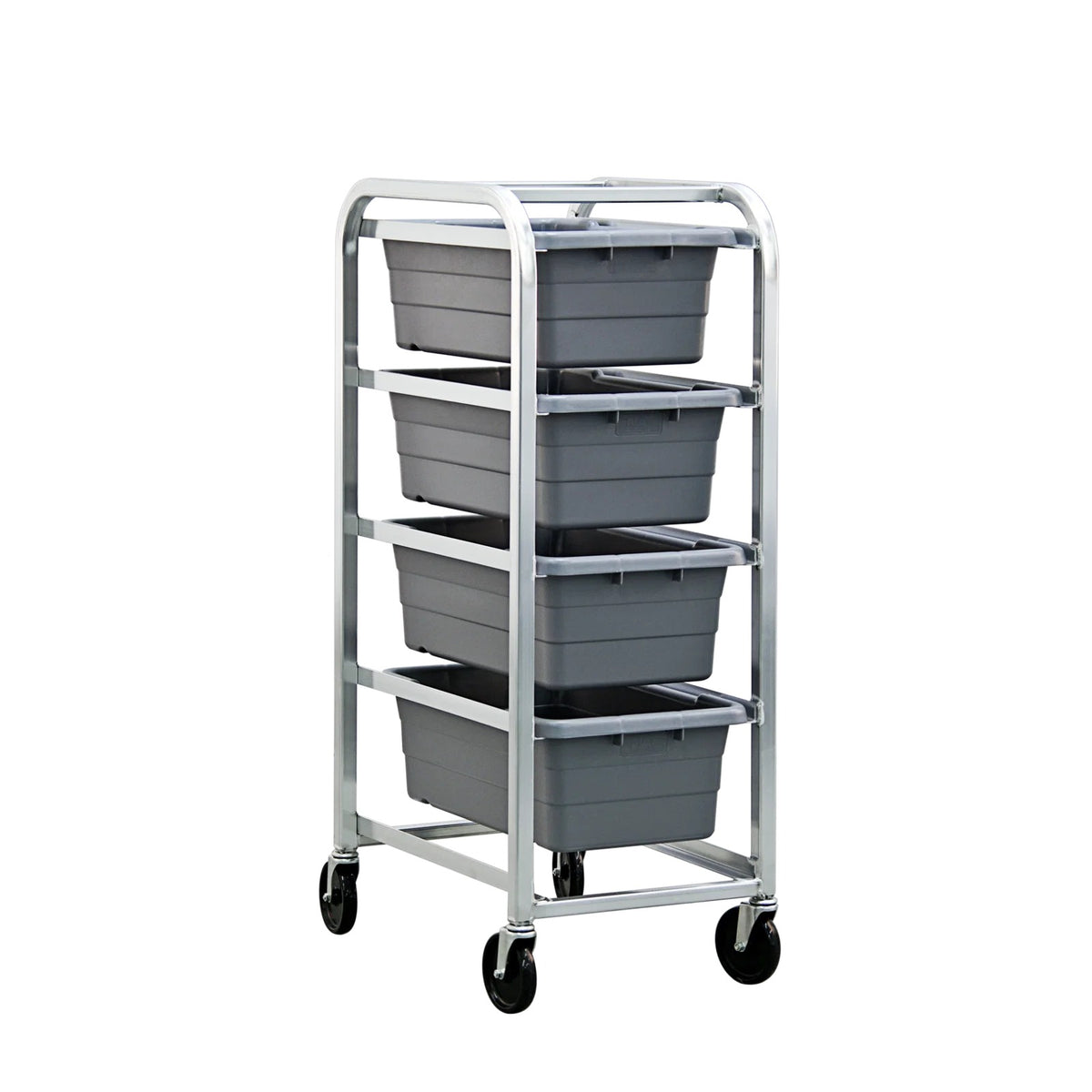 New Age Industrial Aluminum Lug Rack, Silver - 200 lb.