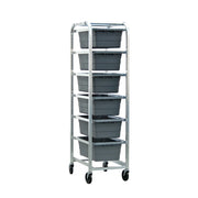New Age Industrial 6263KD Economy Series Aluminum Lug Dolly, 18 7/8" Long, Silver - Default Title